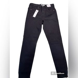 Topshop Jamie jeans in black W28 L30